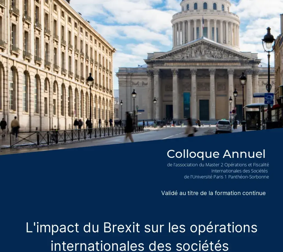 Affiche du colloque du Master 2 OFIS du 25 mars 2021